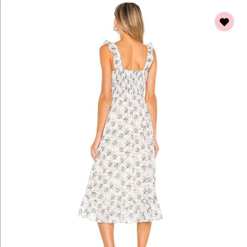Revolve Dennis Dress In Hydrangea - Picture 2 of 3